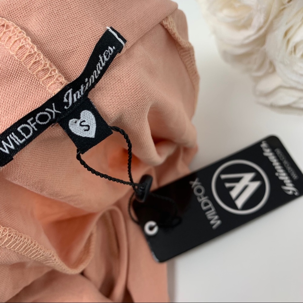 NEW Wildfox Intimates Peach Nice Hood… - Picture 9 of 10